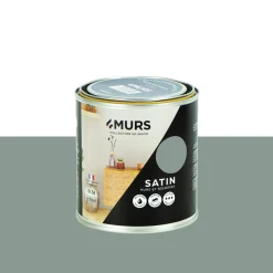 So Quick Peinture Peinture vert smoke Satiné 0,5 L - 4MURS