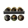 Sous-verre CHAT coloris noir - 4MURS