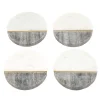Sous-verre IDA coloris marbre blanc / gris - 4MURS