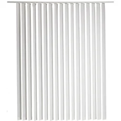 Store californien AZUR coloris blanc 200 x 260 cm - 4MURS