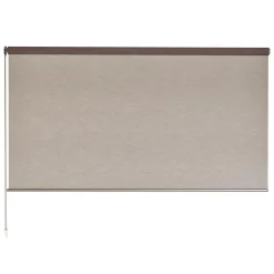 Store enrouleur AURORE coloris gris 180 x 250 cm - 4MURS