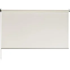 Store enrouleur AURORE coloris blanc 140 x 250 cm - 4MURS