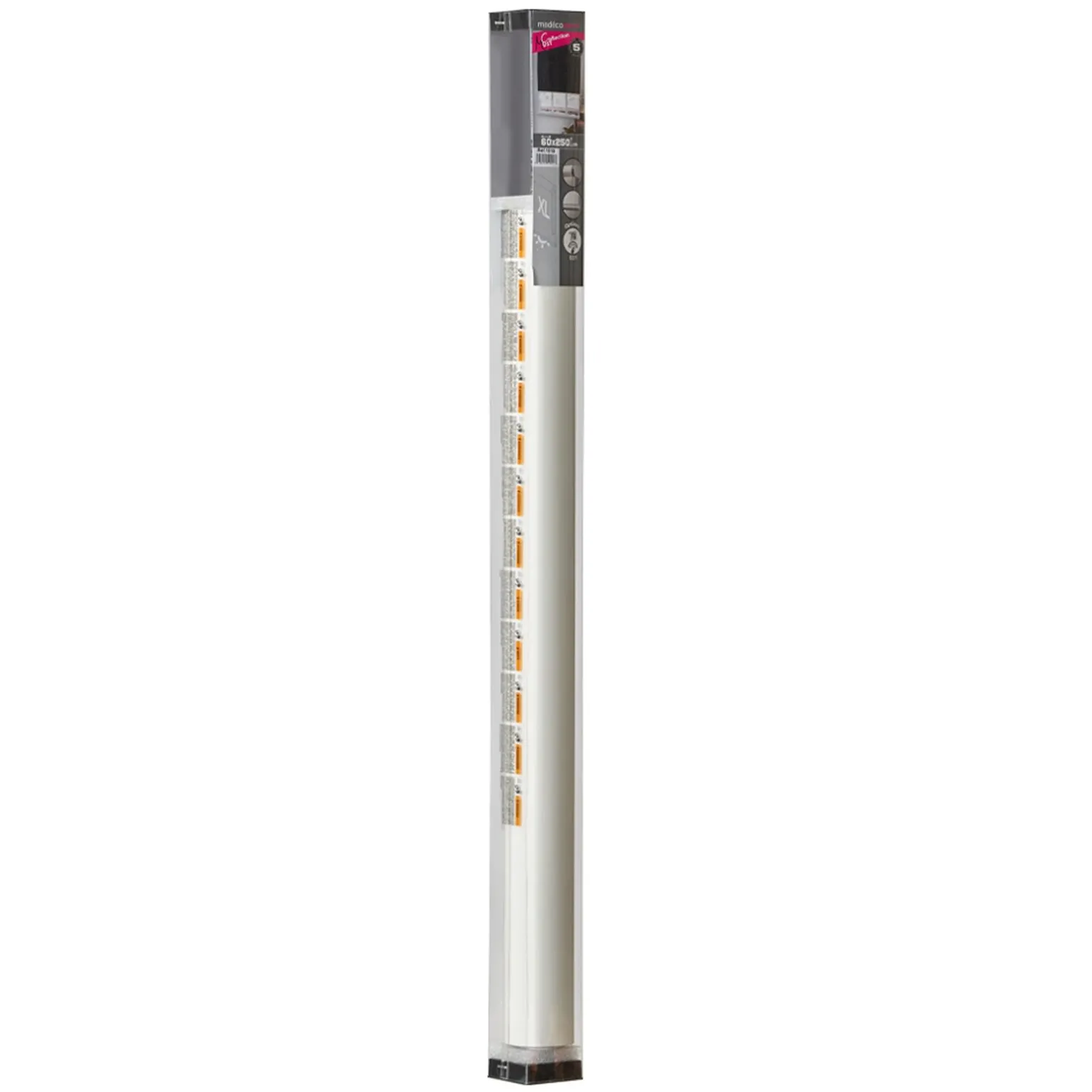 Store enrouleur CREPUSCULE coloris blanc 60 x 250 cm - 4MURS