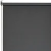 Store enrouleur CREPUSCULE coloris anthracite 60 x 250 cm - 4MURS