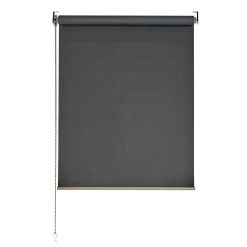 Store enrouleur CREPUSCULE coloris anthracite 60 x 250 cm - 4MURS