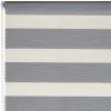 Store jour/nuit ECLIPSE coloris gris chiné 42 x 160 cm - 4MURS