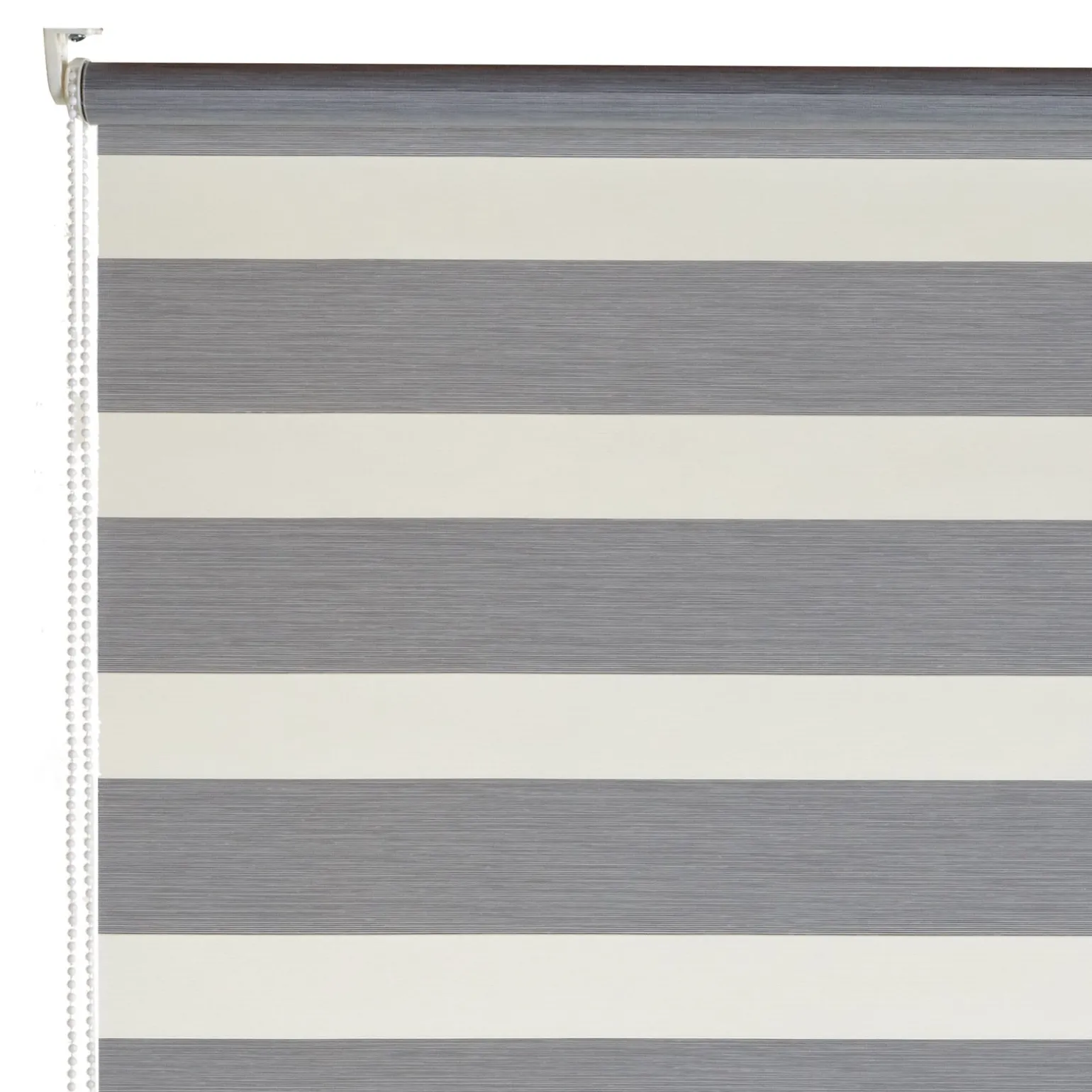 Store jour/nuit ECLIPSE coloris gris chiné 92 x 160 cm - 4MURS