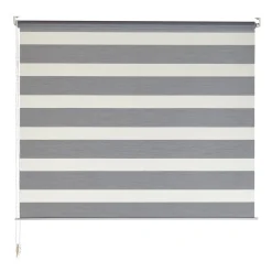 Store jour/nuit ECLIPSE coloris gris chiné 92 x 160 cm - 4MURS