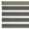 Store jour/nuit SOLSTICE coloris noir/blanc 150 x 250 cm - 4MURS