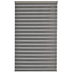 Store jour/nuit SOLSTICE coloris noir/blanc 150 x 250 cm - 4MURS