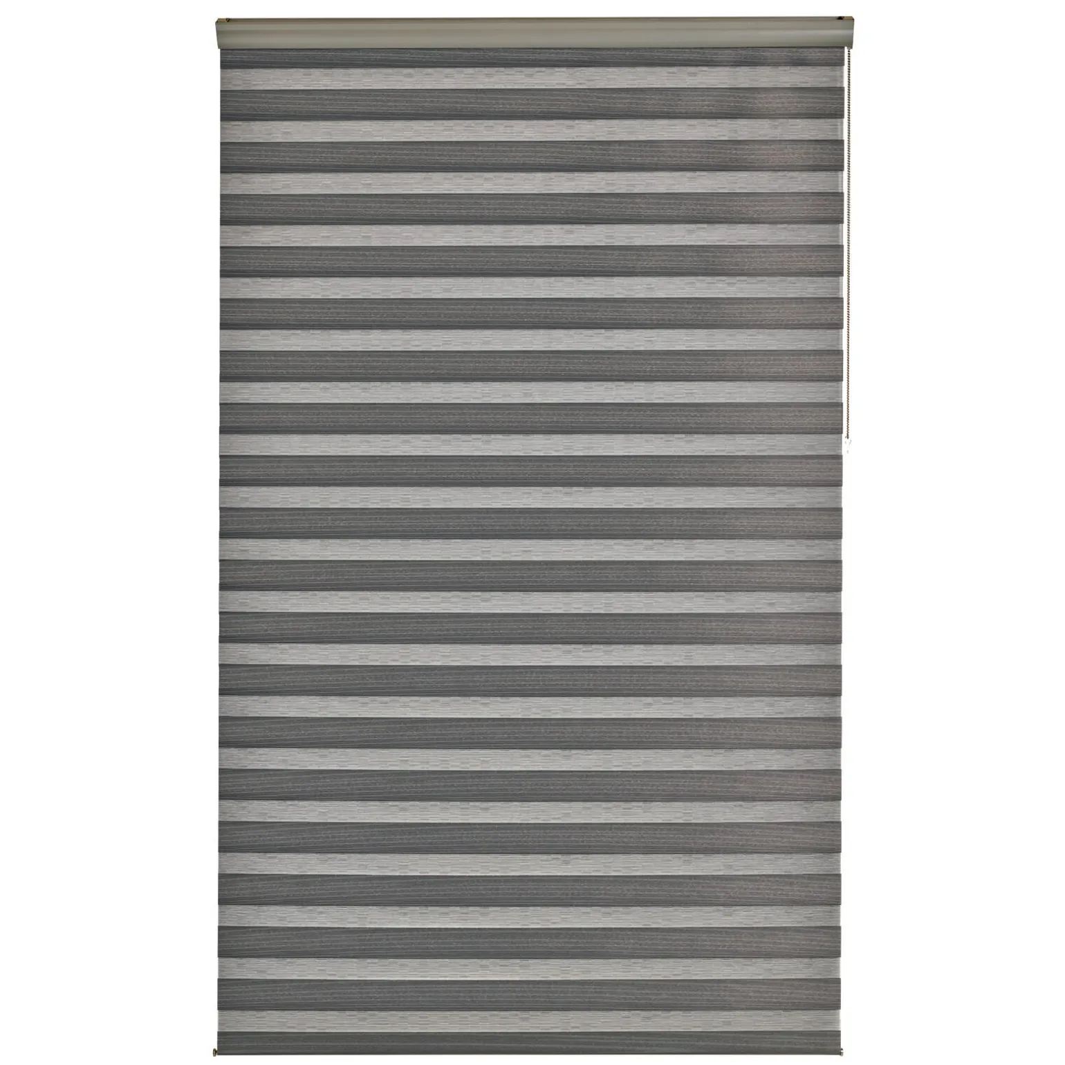 Store jour/nuit SOLSTICE coloris noir/blanc 150 x 250 cm - 4MURS