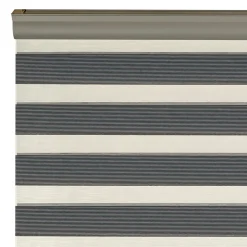 Store jour/nuit SOLSTICE coloris noir/blanc 180 x 250 cm - 4MURS