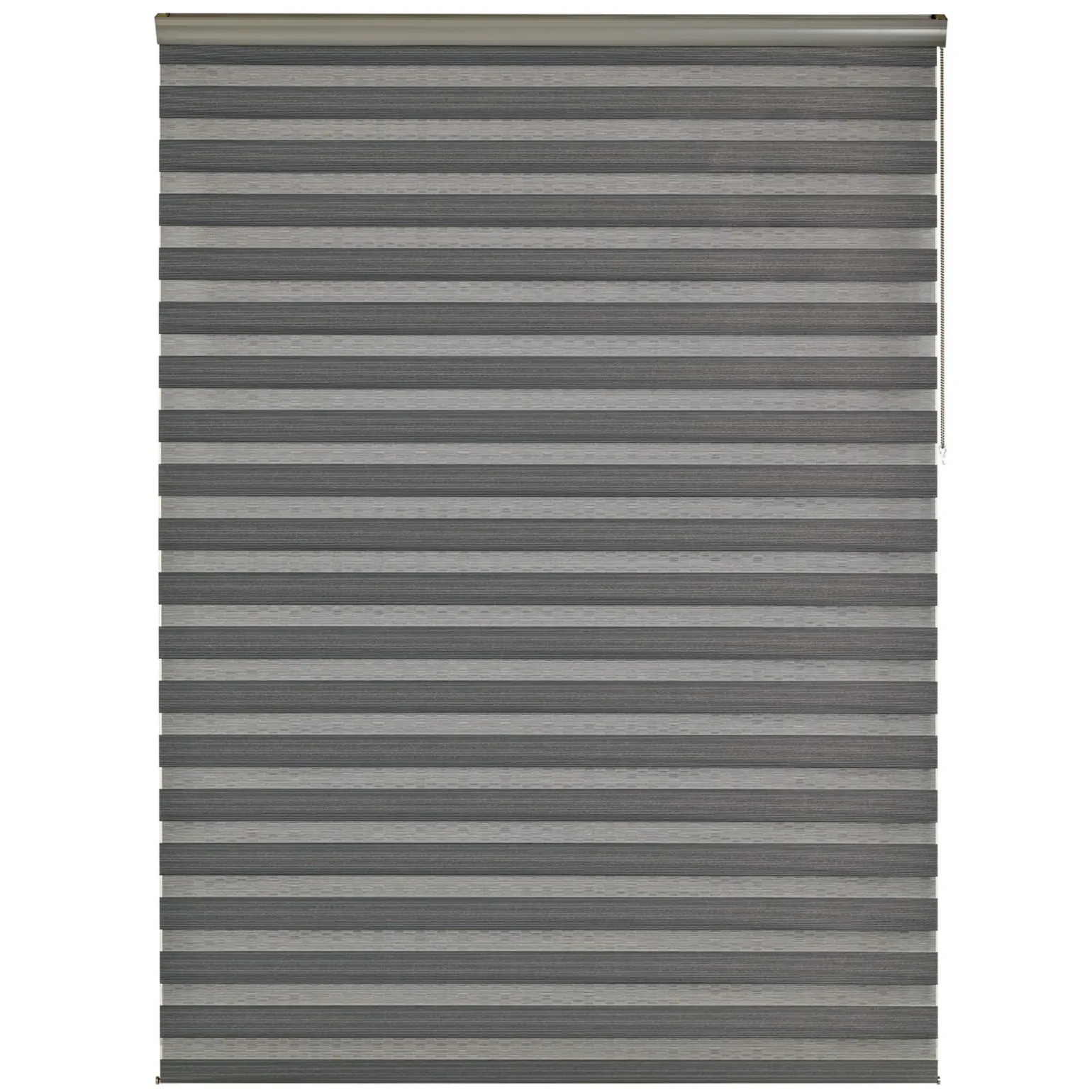 Store jour/nuit SOLSTICE coloris noir/blanc 180 x 250 cm - 4MURS