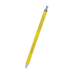 Stylo BILLE À ENCRE GEL coloris jaune - 4MURS