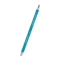 Stylo BILLE À ENCRE GEL coloris turquoise - 4MURS