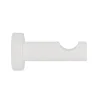 Support barre à rideau JURA blanc 2,8 cm 8 cm - 4MURS