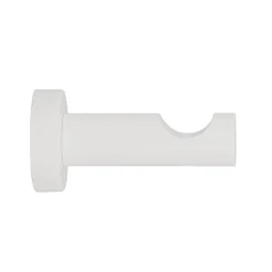 Support barre à rideau JURA blanc 2,8 cm 8 cm - 4MURS