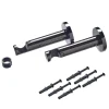 Support barre à rideau ONYX noir miroir 1,9 cm 9,5 cm - 4MURS