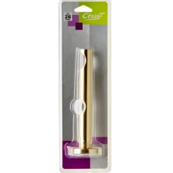 Support barre à rideau TROMPETTE laiton mat 2,8 cm de 8,5 à 16,5 cm