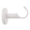 Support barre à rideau VELOURS blanc grainé 2,8 cm 6 cm - 4MURS