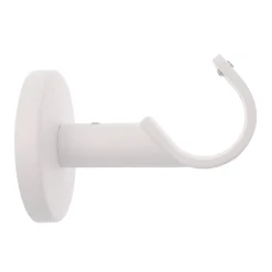 Support barre à rideau VELOURS blanc grainé 2,8 cm 6 cm - 4MURS
