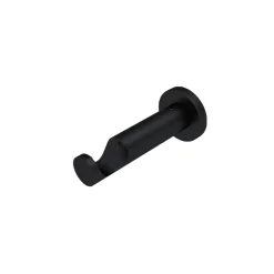 Support barre à rideau ZEN noir mat 2,8 cm 9,3 cm - 4MURS