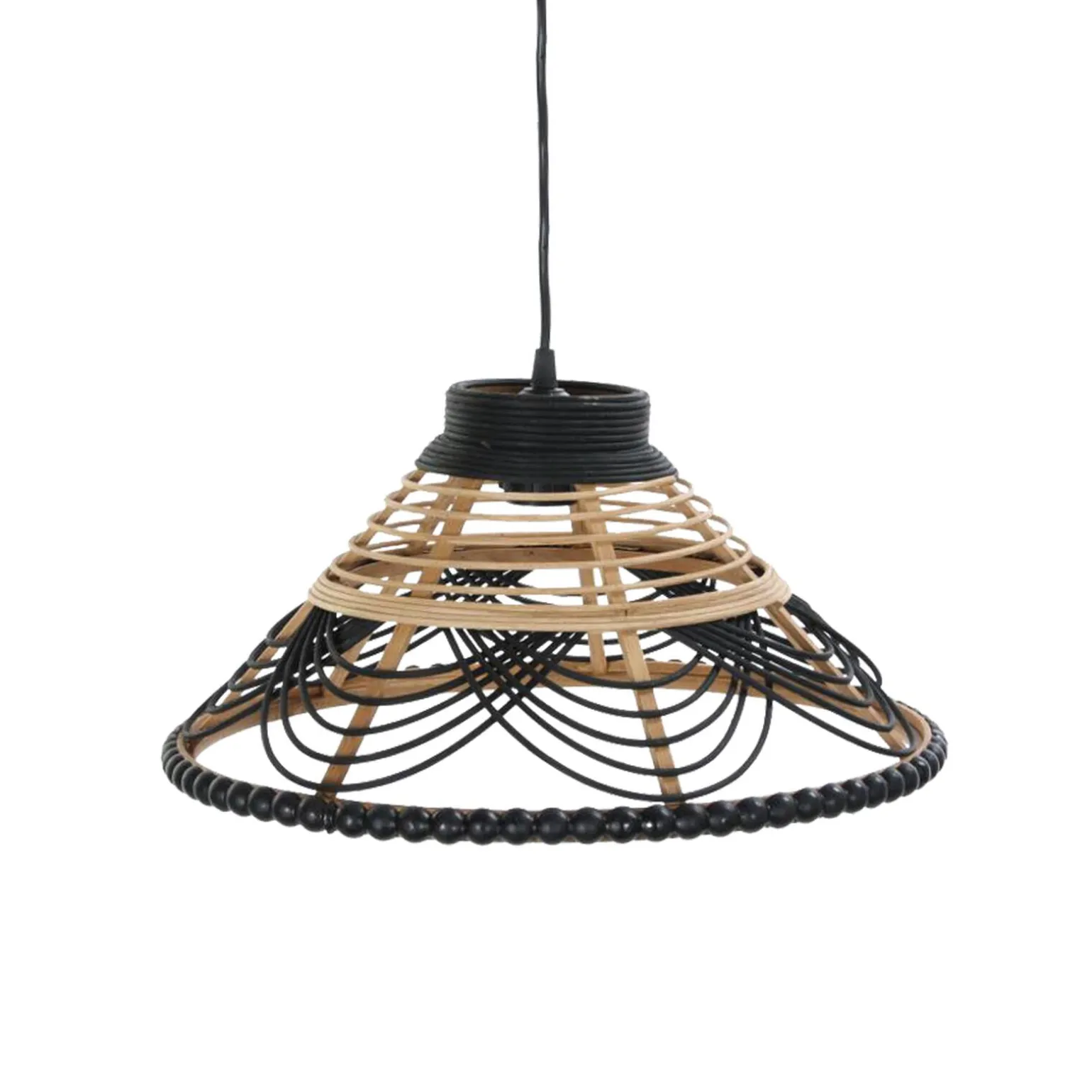Suspension ALBA coloris noir 19 x 41 cm - 4MURS