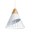 Suspension ARÈNE coloris blanc 29 x 25 cm - 4MURS