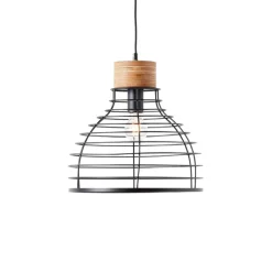Suspension AVIA coloris noir 135 x 35 cm diamètre 35 cm - 4MURS