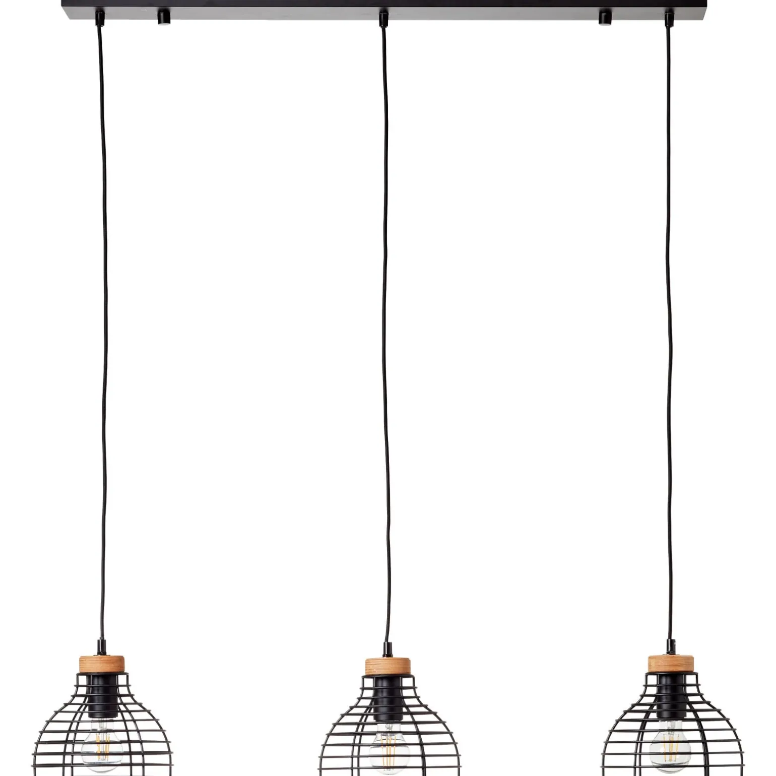 Suspension AVIA coloris noir 120 x 100 cm diamètre 100 cm - 4MURS