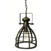 Suspension BARN coloris gris foncé 34 x 34 cm - 4MURS