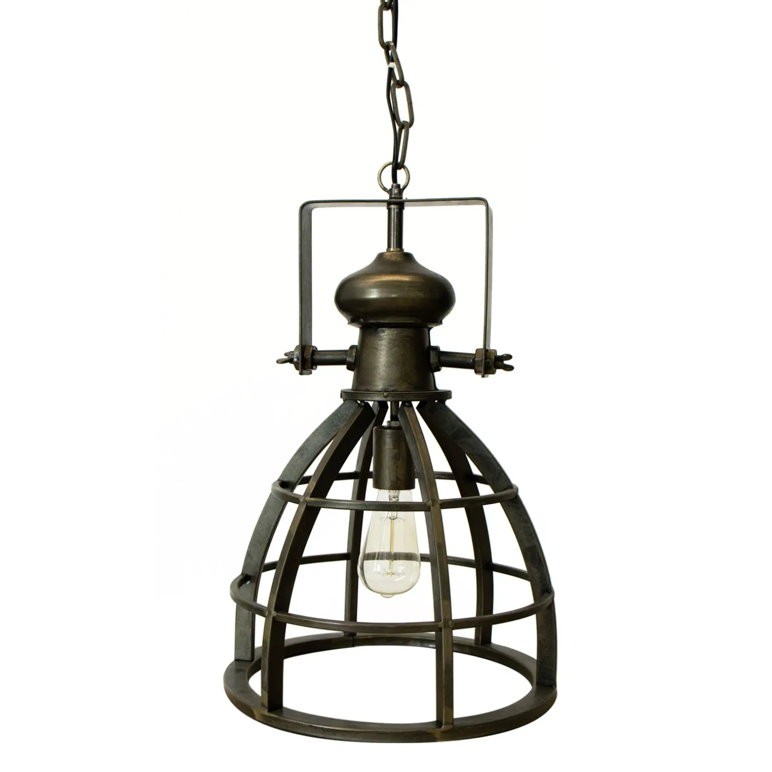 Suspension BARN coloris gris foncé 34 x 34 cm - 4MURS