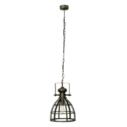 Suspension BARN coloris gris foncé 34 x 34 cm - 4MURS