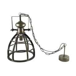 Suspension BARN coloris gris foncé 34 x 34 cm - 4MURS