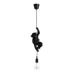Suspension BLACK MONKEY coloris noir 16,5 x 12,5 cm - 4MURS