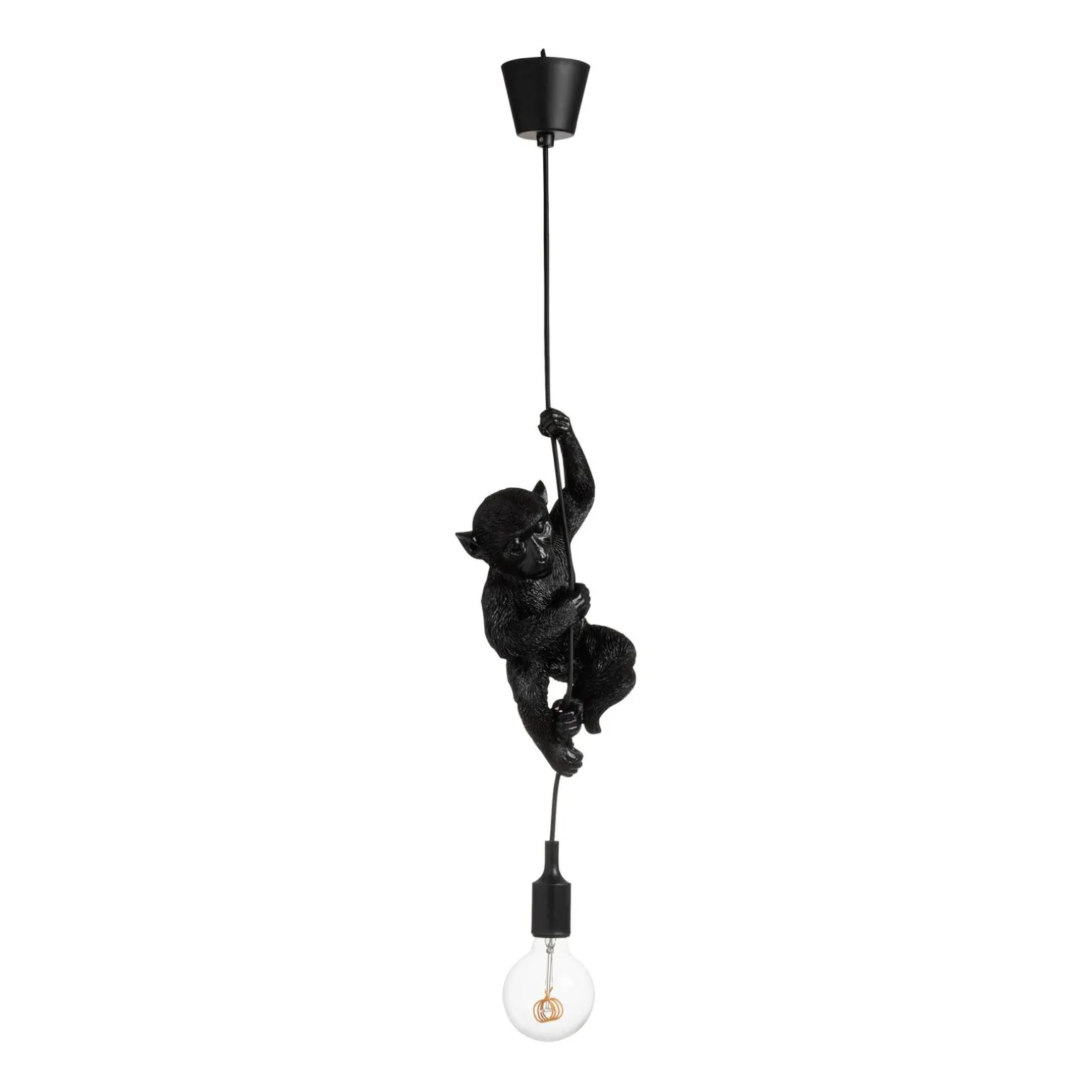 Suspension BLACK MONKEY coloris noir 16,5 x 12,5 cm - 4MURS
