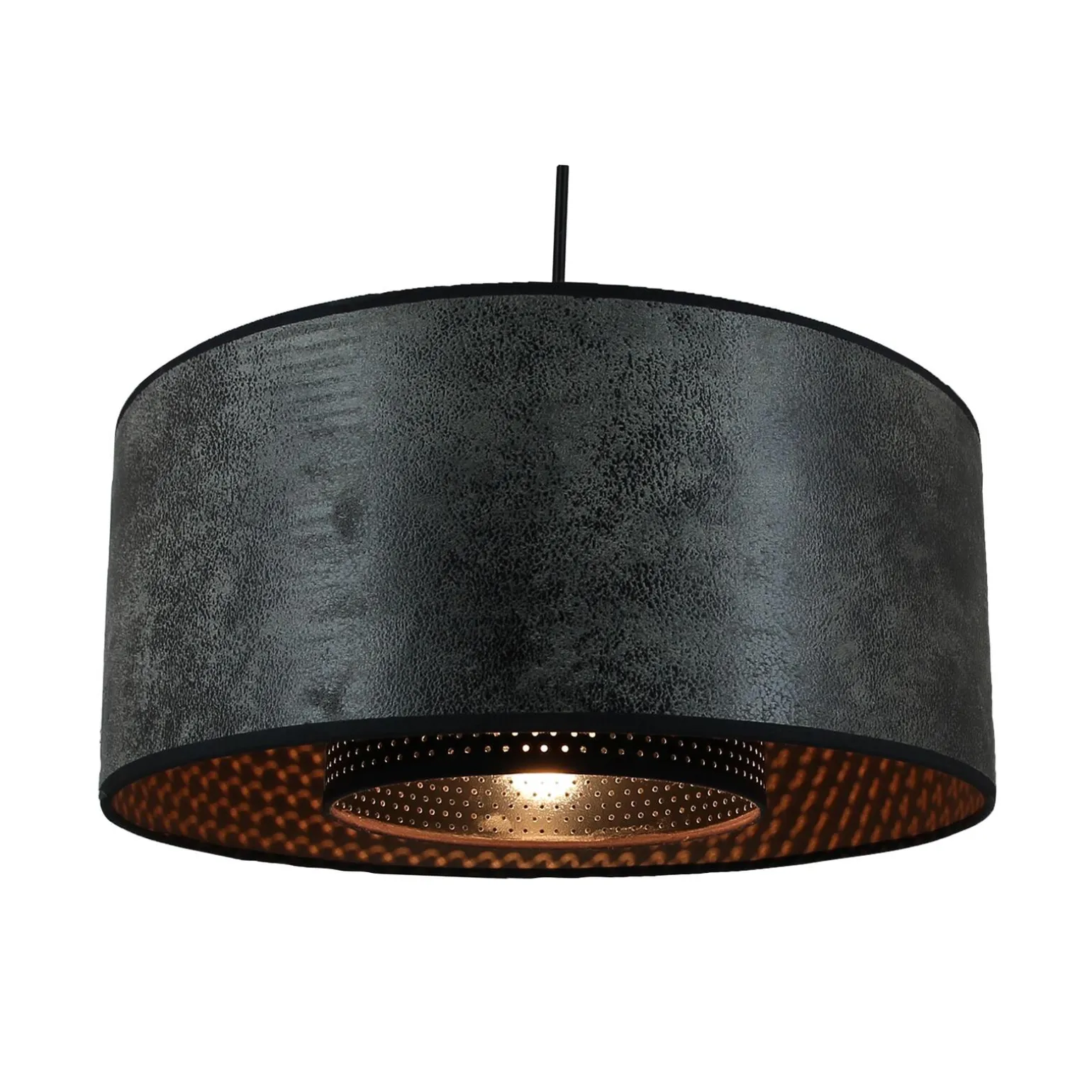 Suspension CLUB coloris gris anthracite 16 x 38 cm - 4MURS