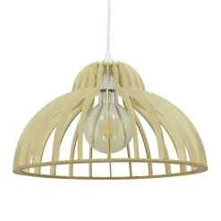Suspension DINOWOOD coloris bois clair 20 x 35 cm - 4MURS