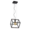 Suspension FABIAN coloris noir 28 x 25 cm - 4MURS
