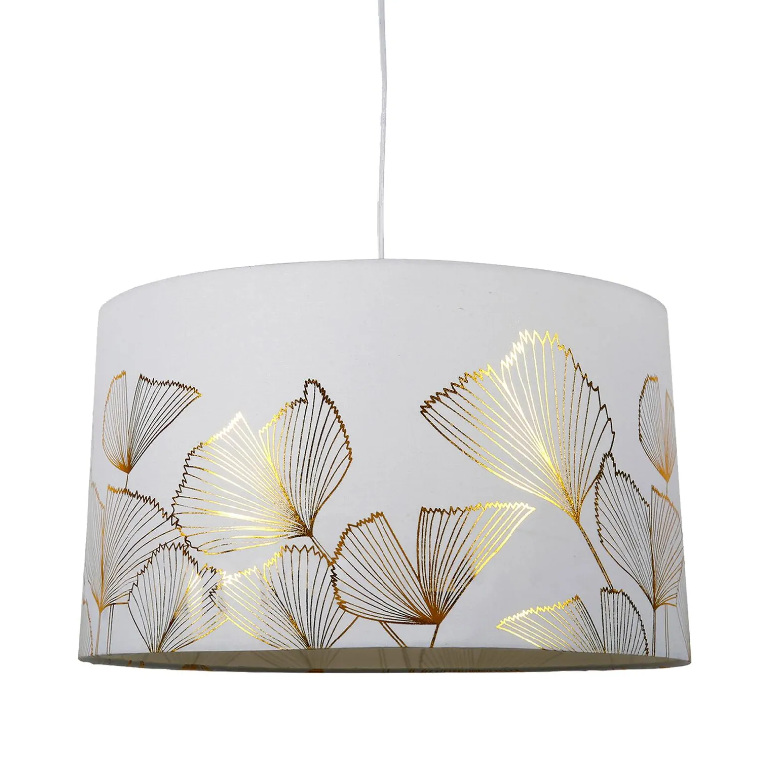 Suspension GINKGO coloris blanc 23 x 40 cm - 4MURS