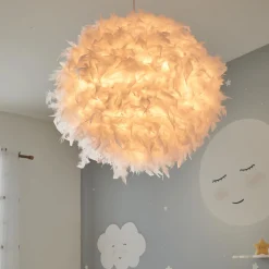 Suspension GOOSY SOFT coloris blanc 45 x 50 cm - 4MURS
