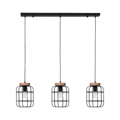 Suspension GWEN coloris noir 27 x 110 cm - 4MURS
