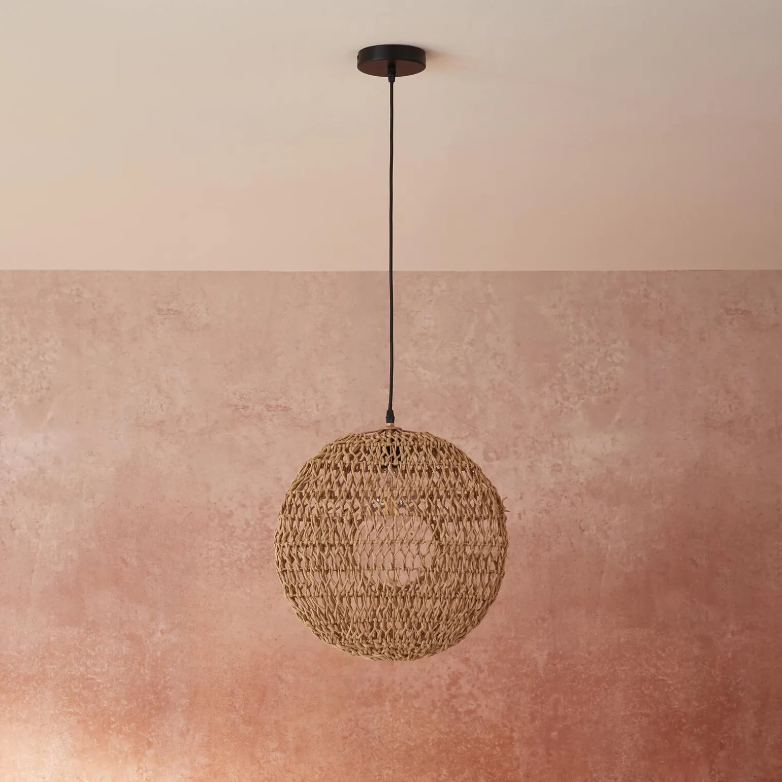 Suspension KALYP coloris corde 41 x 41 cm - 4MURS