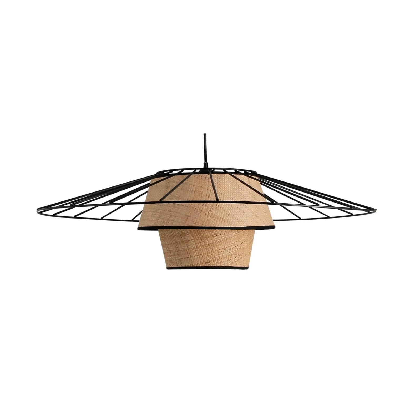 Suspension KAOLAN coloris raphia 22 x 78 cm - 4MURS