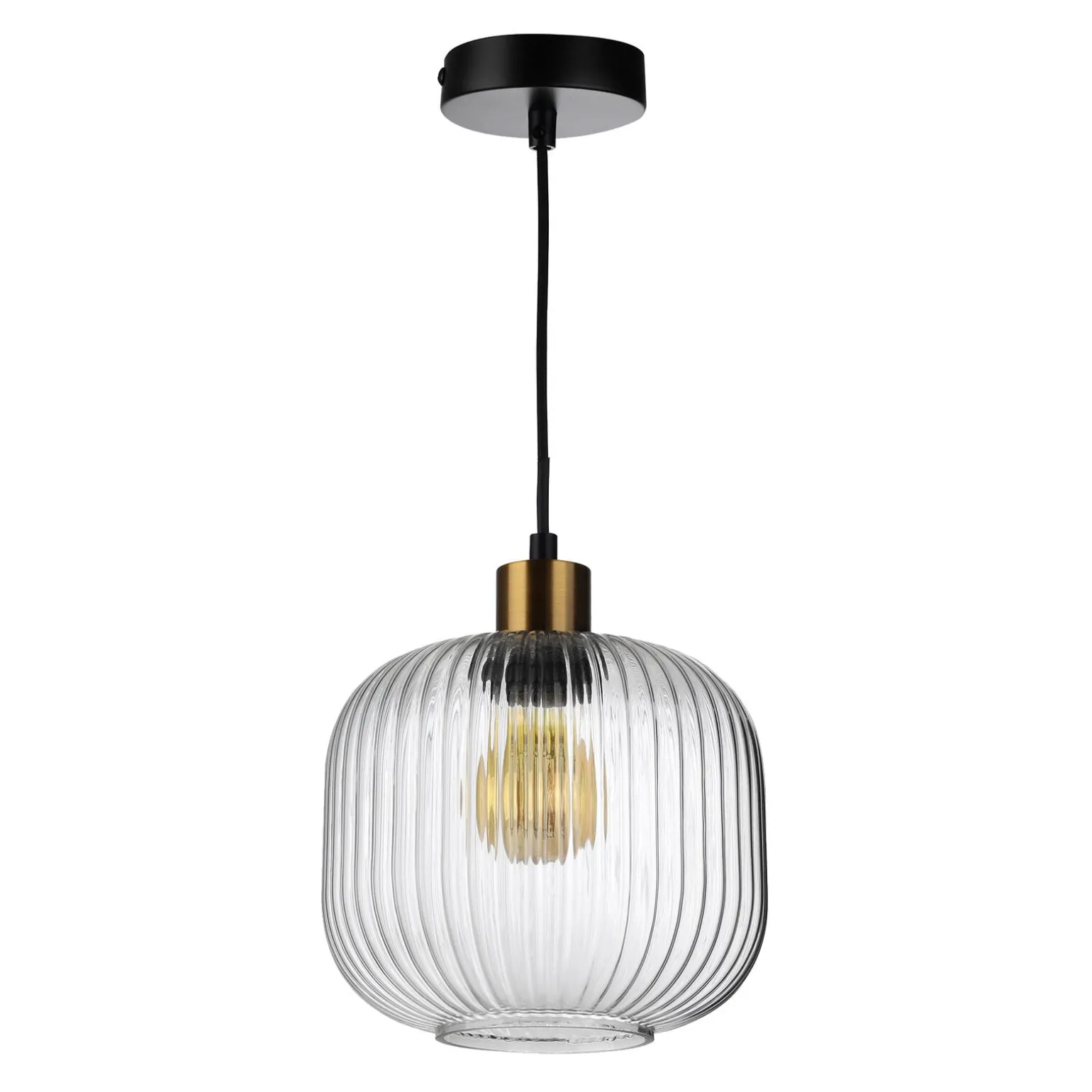 Suspension LEDA coloris transparent 19 x 20,5 cm - 4MURS