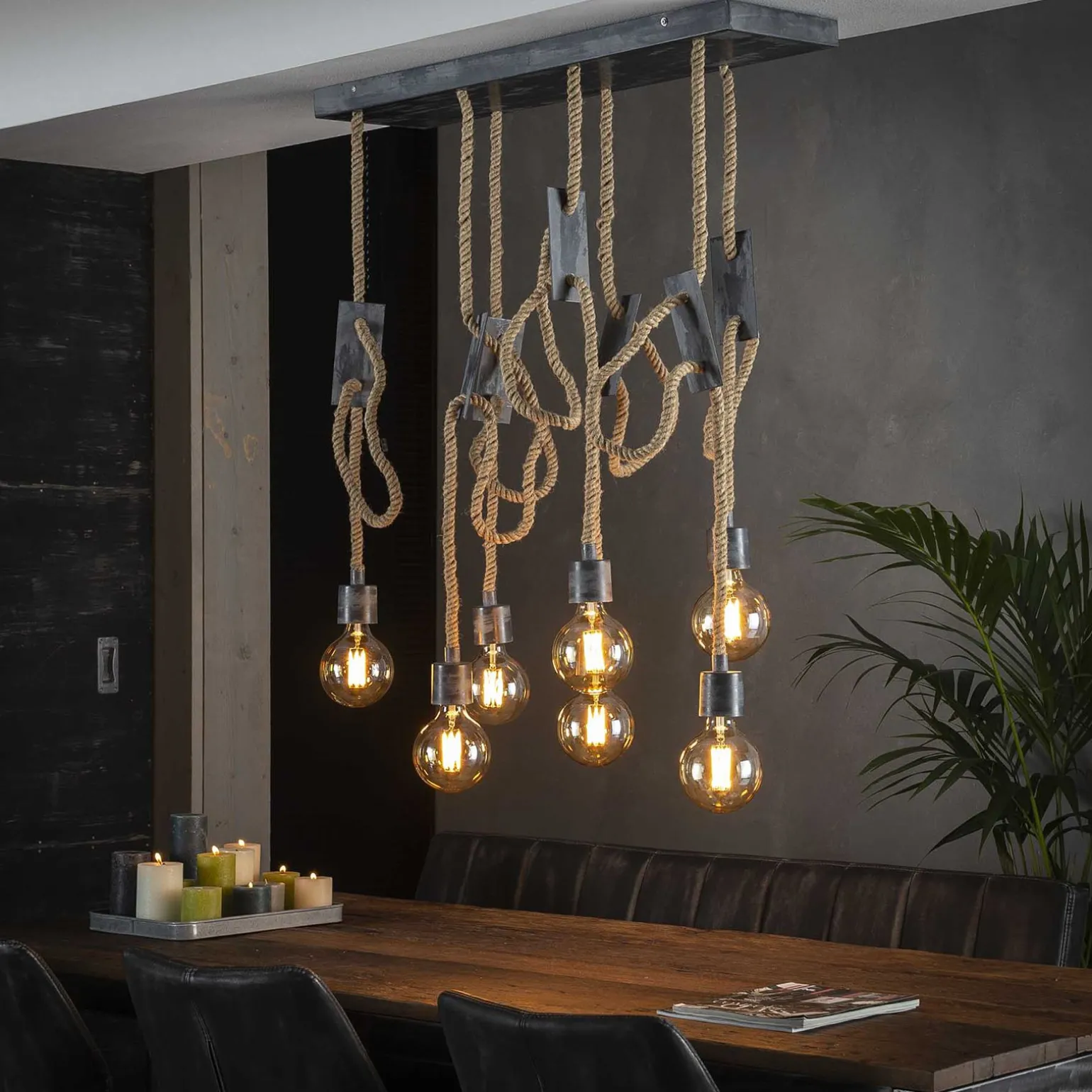 Suspension LIANE coloris cordage 87 cm - 4MURS