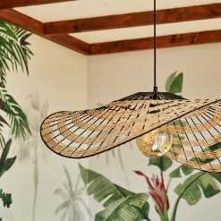 Suspension LOUISIANE coloris paille 29 x 80 cm - 4MURS