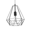 Suspension LUCIA coloris noir 28 x 25 cm - 4MURS