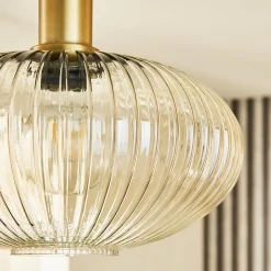 Suspension MALOTO coloris or et transparent 50 x 30 cm - 4MURS