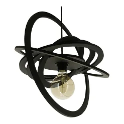 Suspension REVOLUTION gris anthracite 43,5 x 43,5 cm - 4MURS
